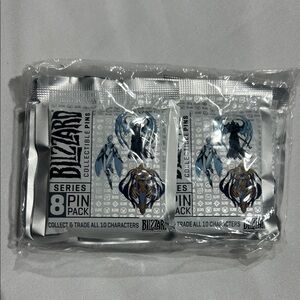 5 pack Blizzard Series 8 Collectible Pin Pack